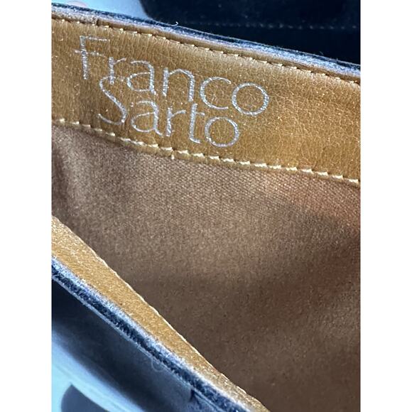 Franco Sarto Oxley Women's Black Tall Block Heel Boots 9.5 - Picture 5 of 7